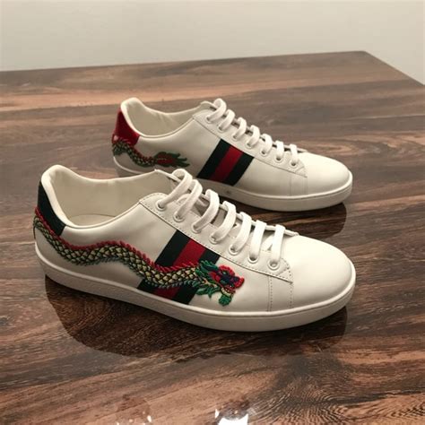 gucci ace dragon replica|real gucci ace shoes.